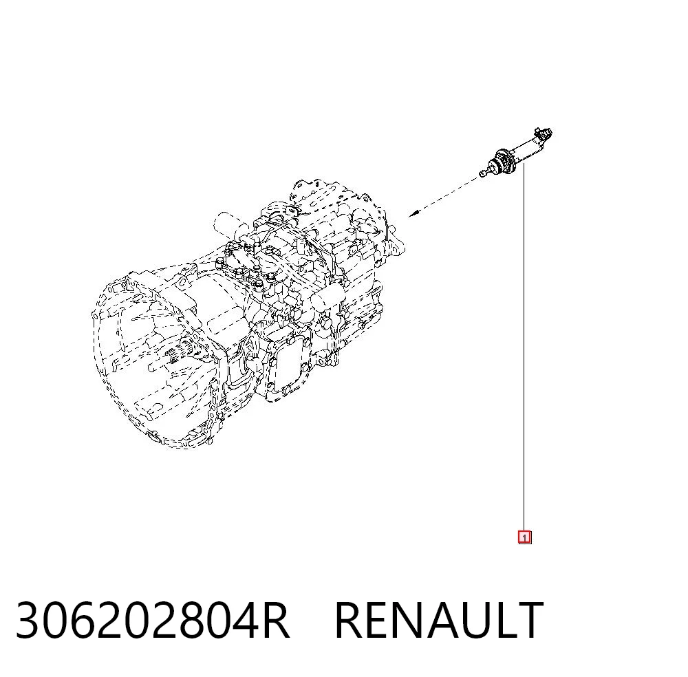 Cilindro de trabalho de embraiagem Renault Master III FV ao melhor preço