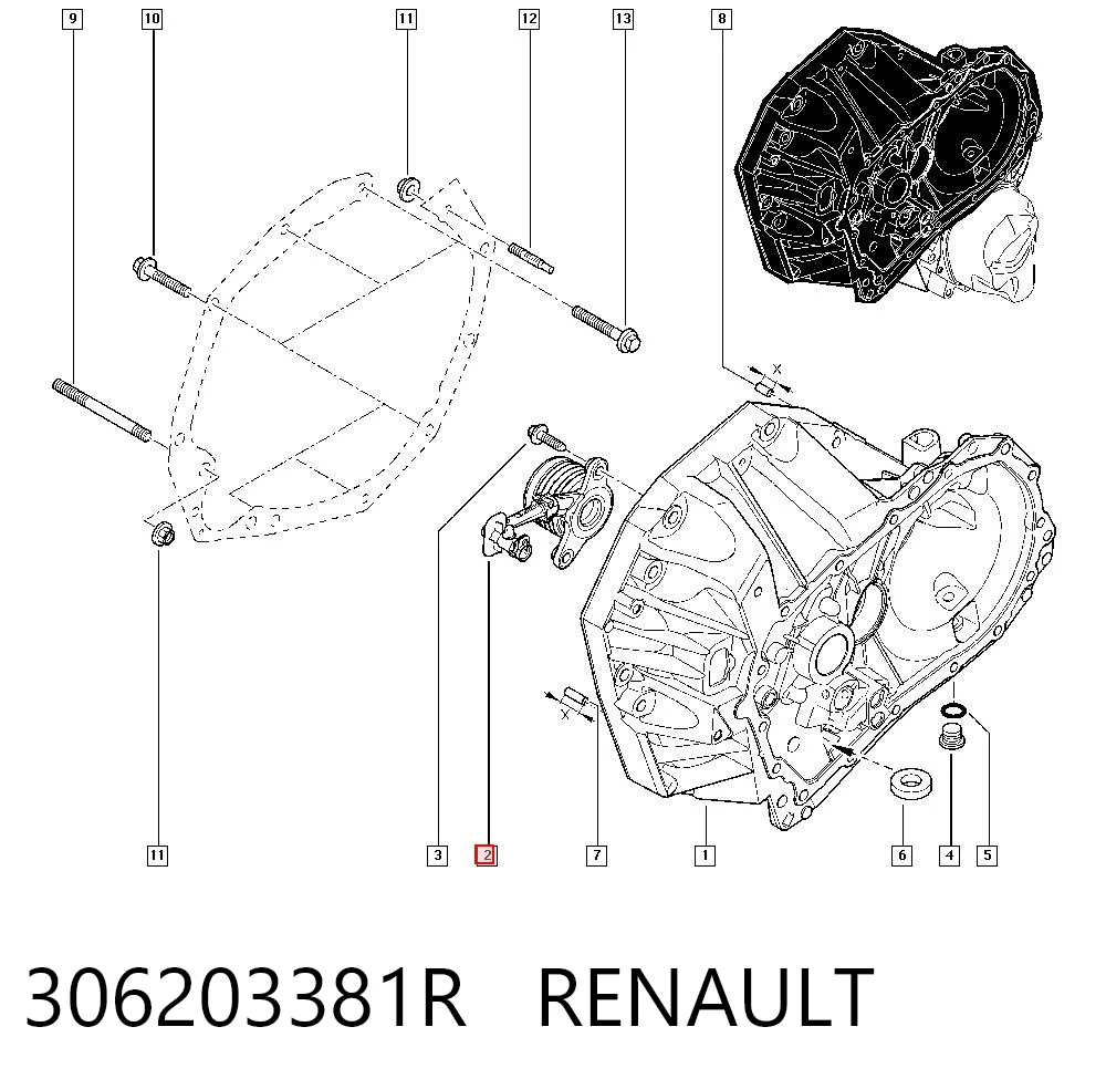 306203381R Renault (RVI)