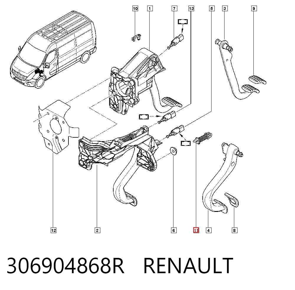 306904868R Renault (RVI)