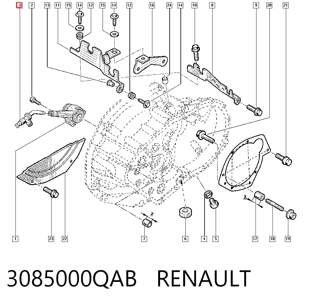3085000QAB Renault (RVI)