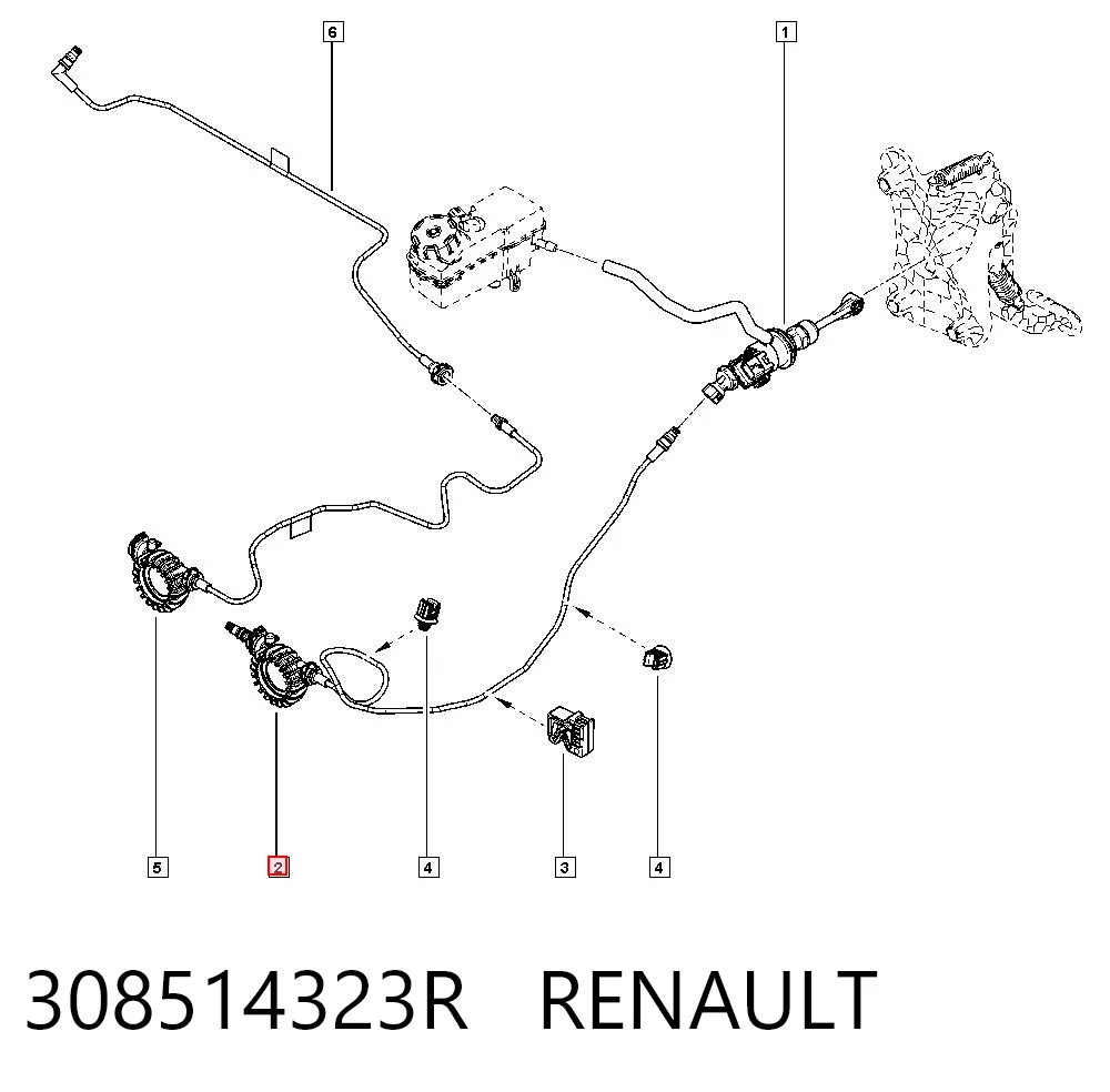 Mangueira de embraiagem Renault DUSTER II HM ao melhor preço