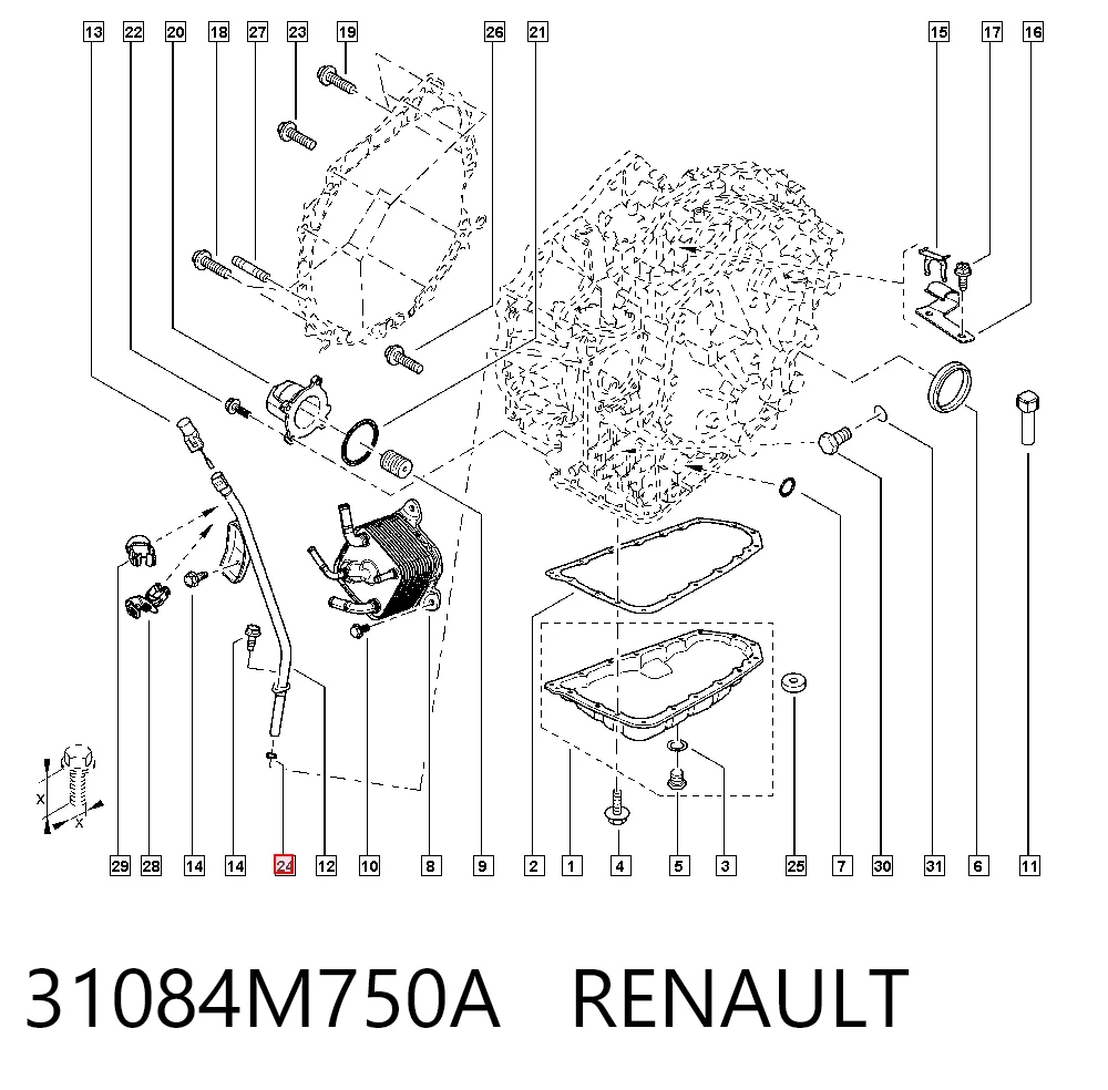 31084M750A Renault (RVI)