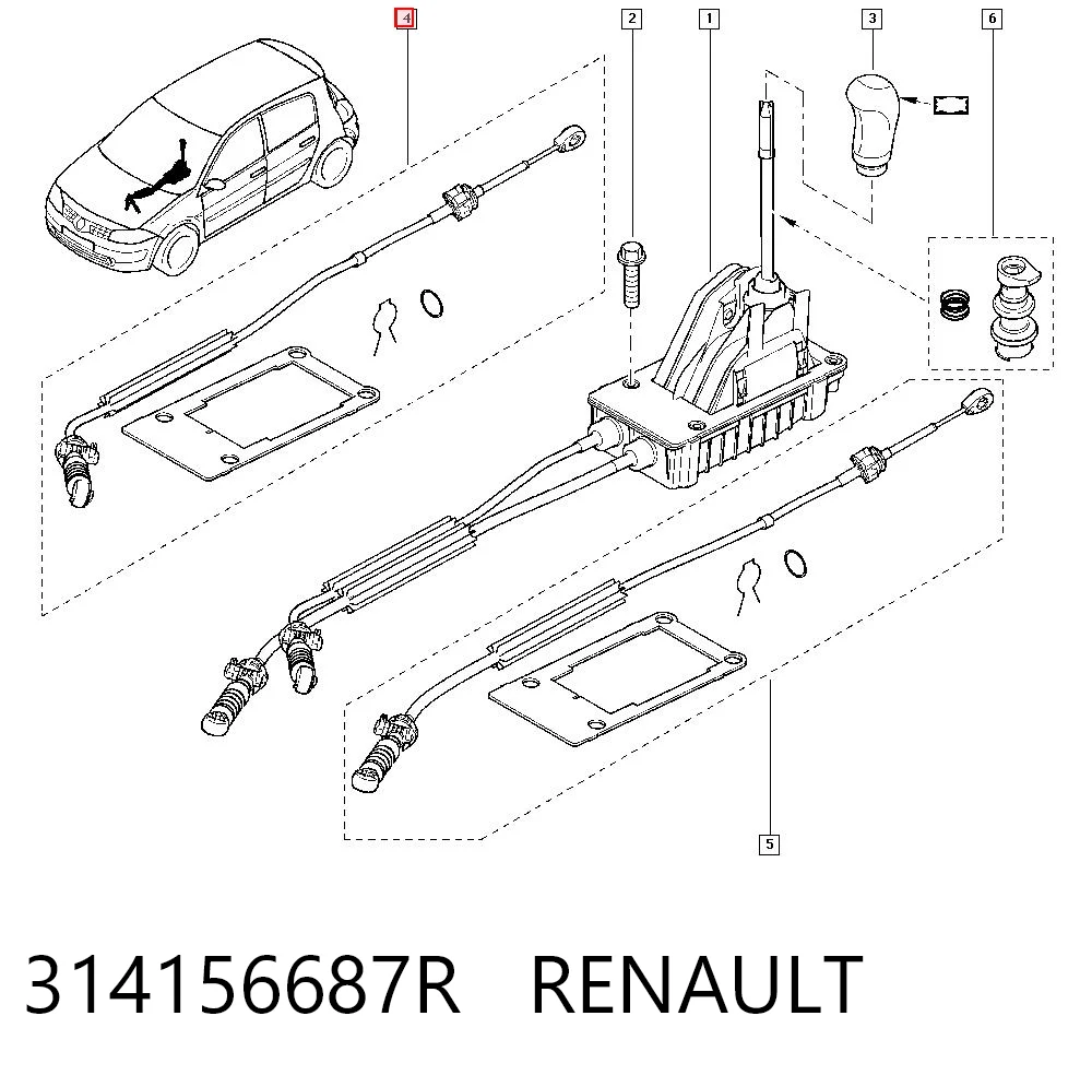 314156687R Renault (RVI)
