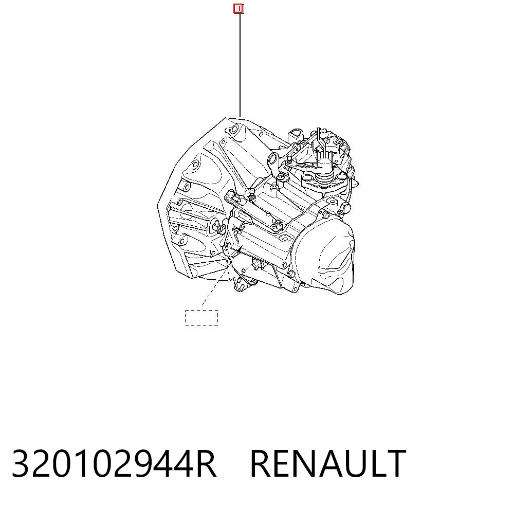 Caixa de Mudança montada (caixa mecânica de velocidades) Renault DOKKER FE ao melhor preço