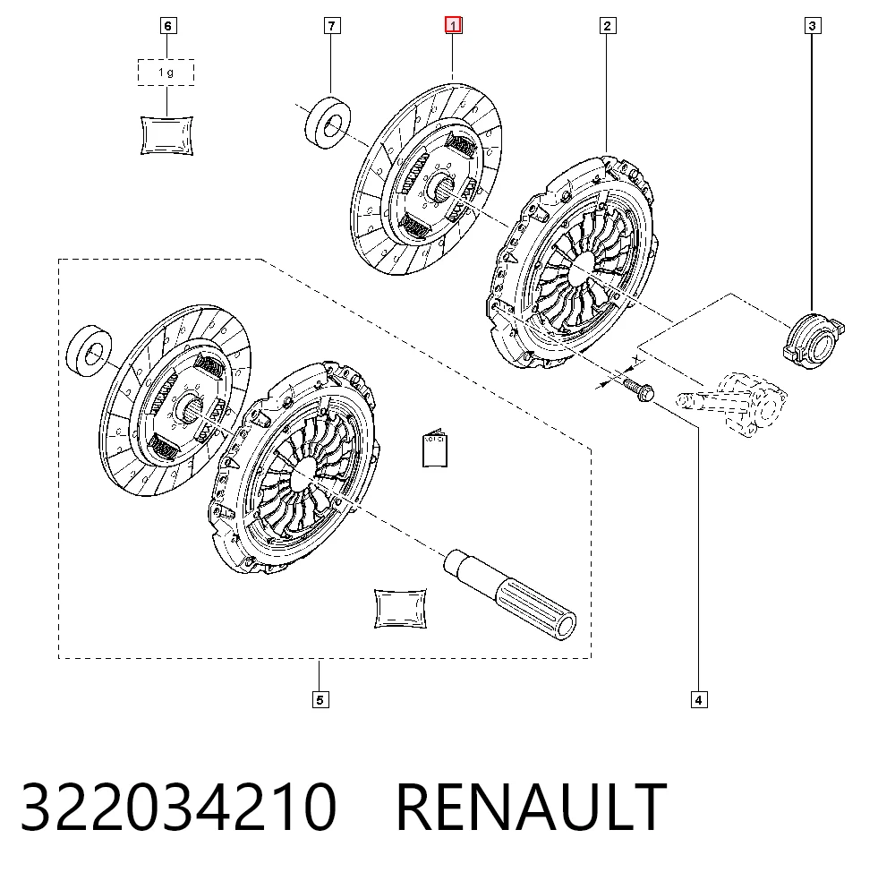 Disco de embraiagem Renault Megane preço, a partir de 51,06 USD