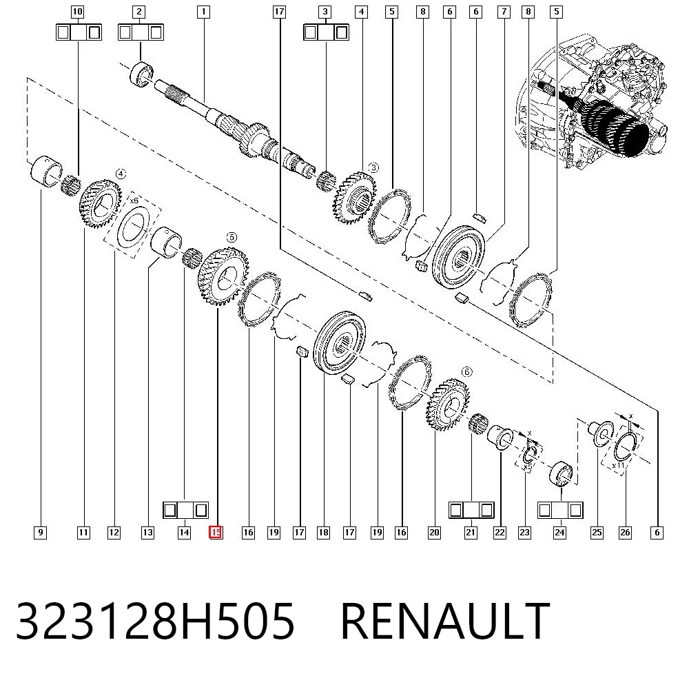 323128H505 Renault (RVI)