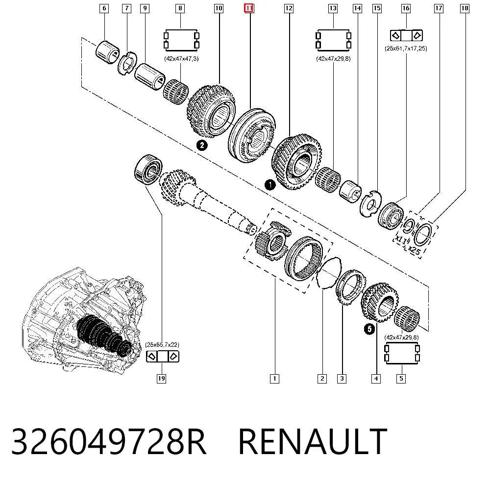 326049728R Renault (RVI)