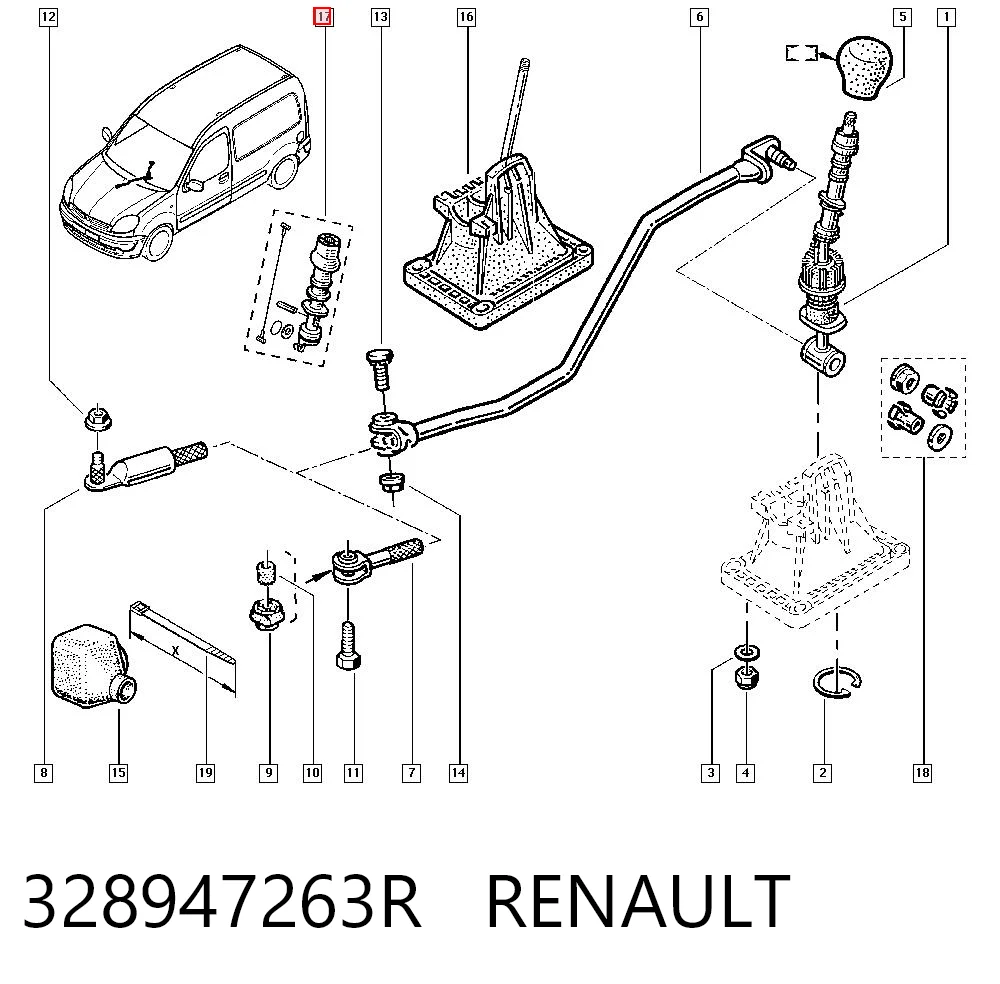  Renault Kangoo  сaixa comprar em Portugal