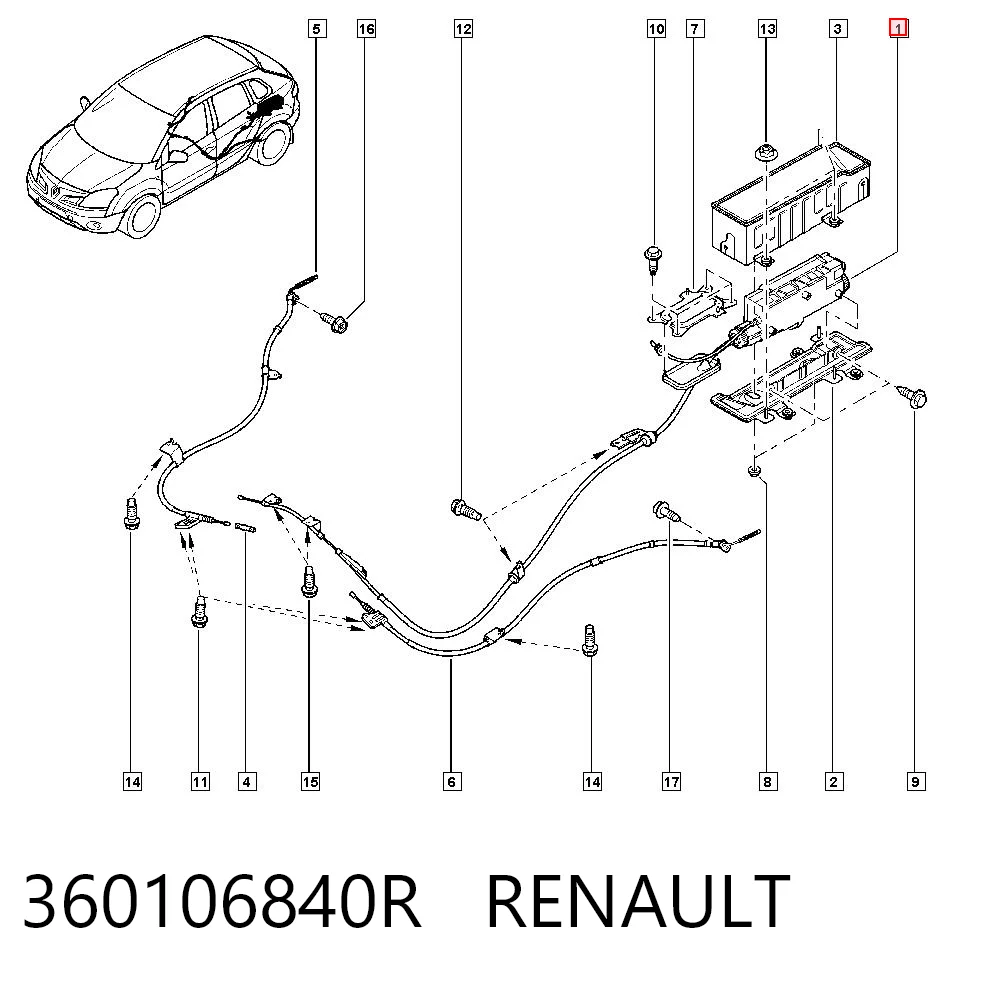 360106840R Renault (RVI)