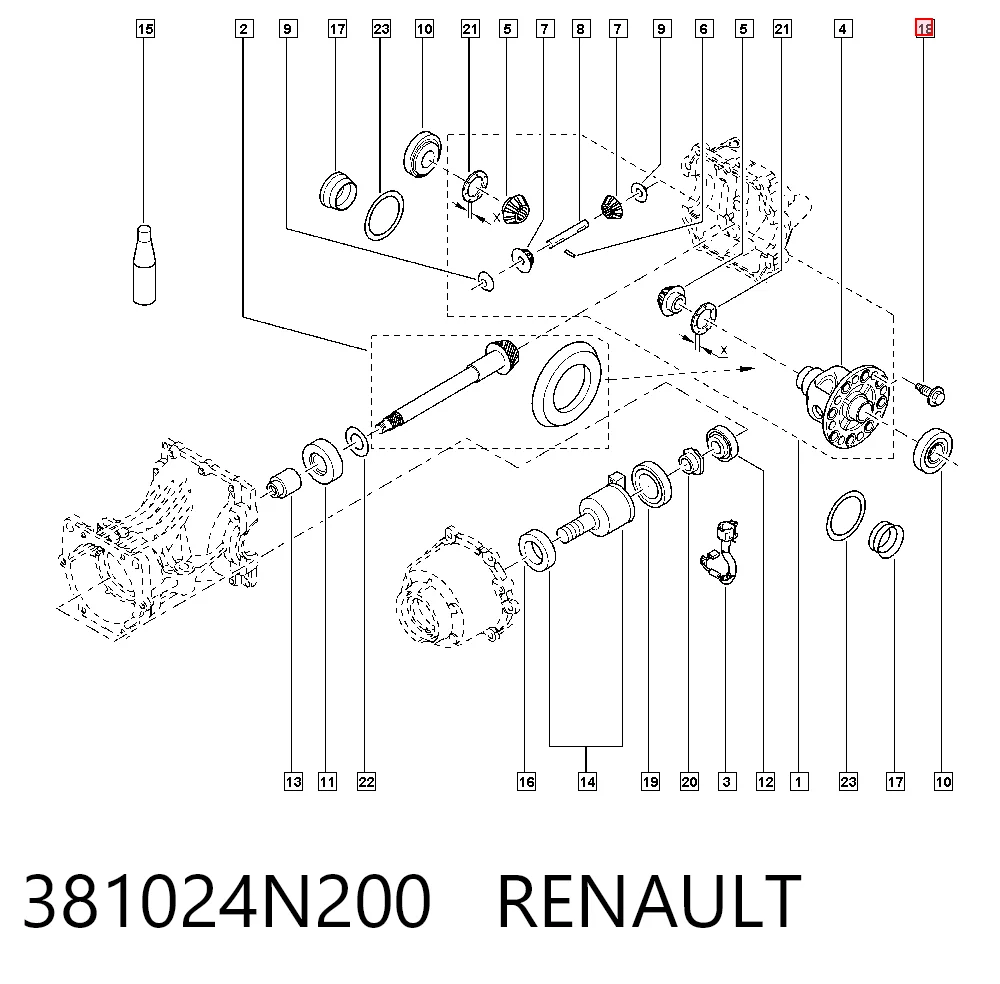 381024N200 Renault (RVI)