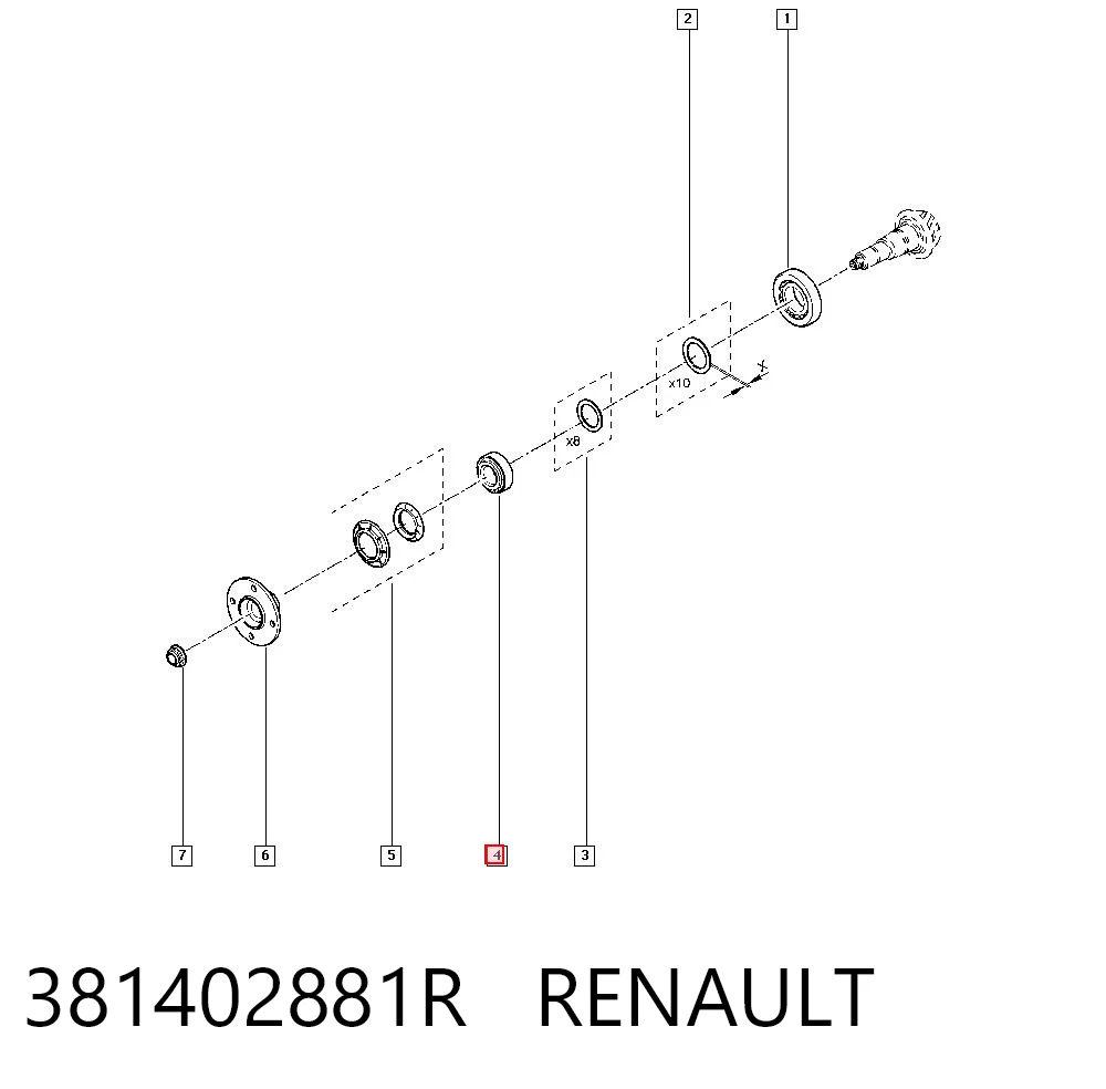 381402881R Renault (RVI)