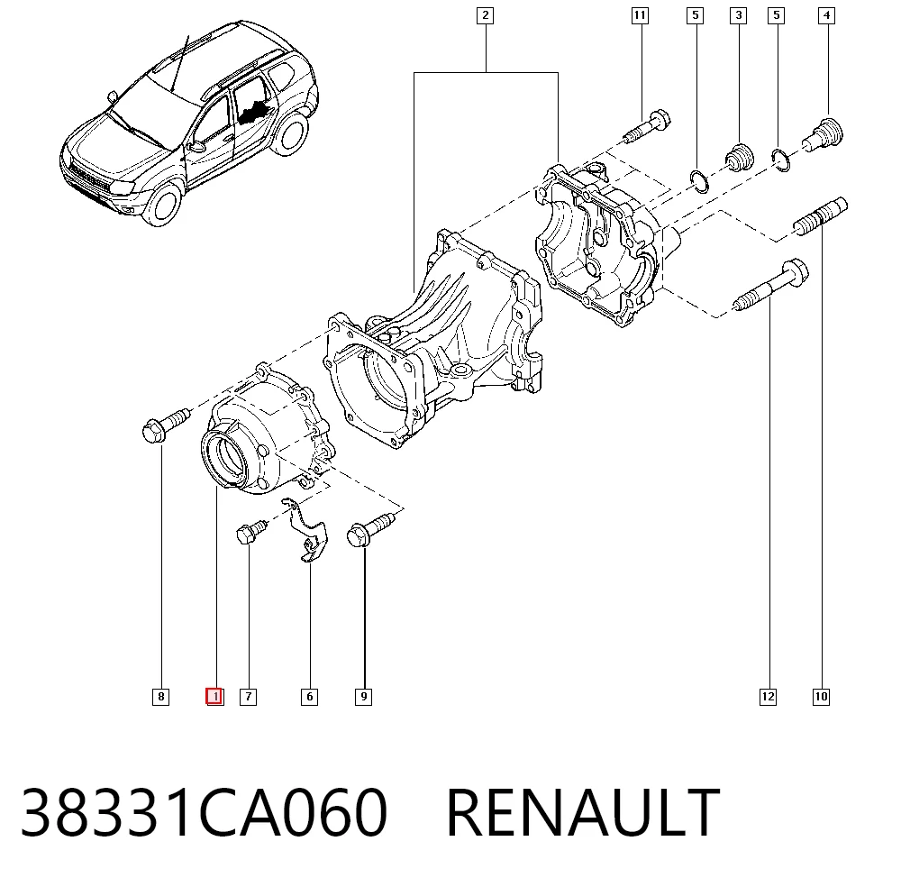 38331CA060 Renault (RVI)