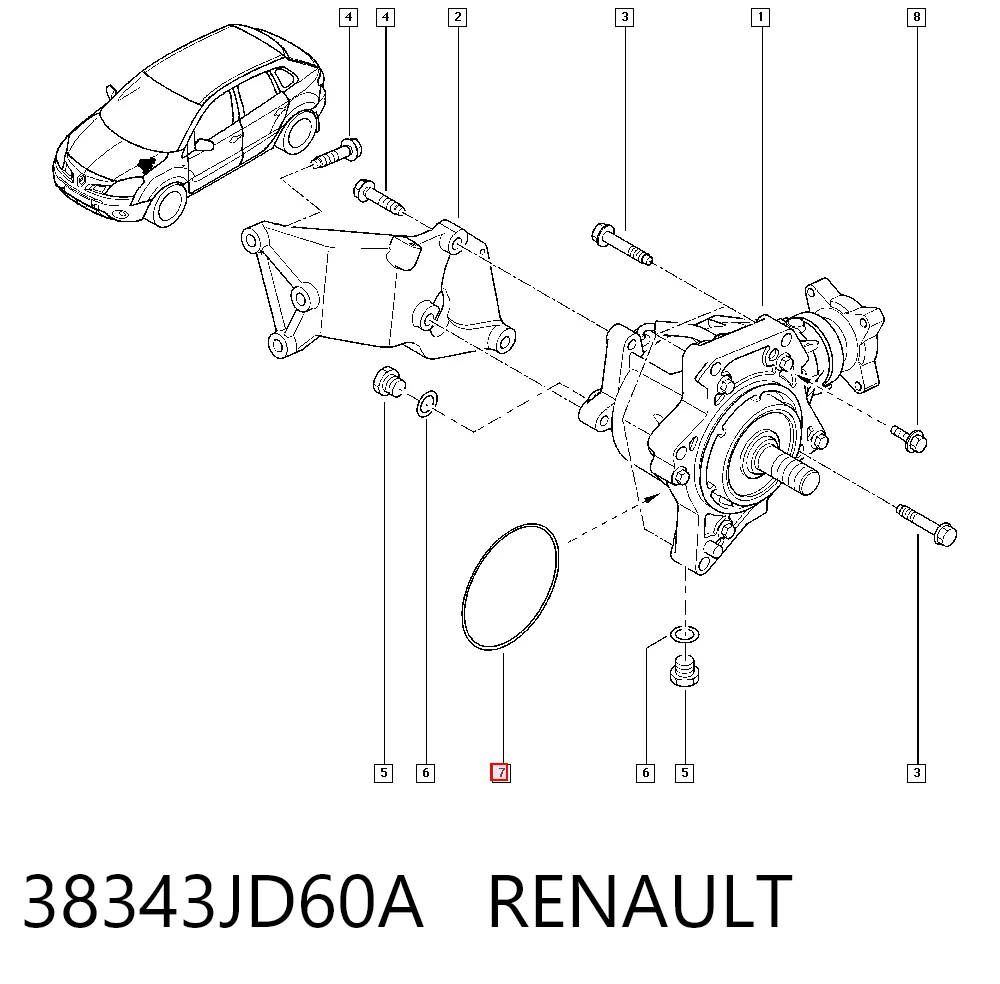 38343JD60A Renault (RVI)