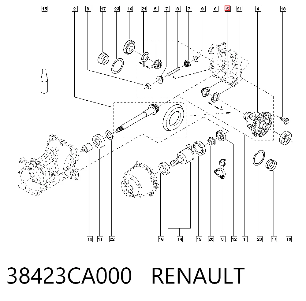 38423CA000 Renault (RVI)