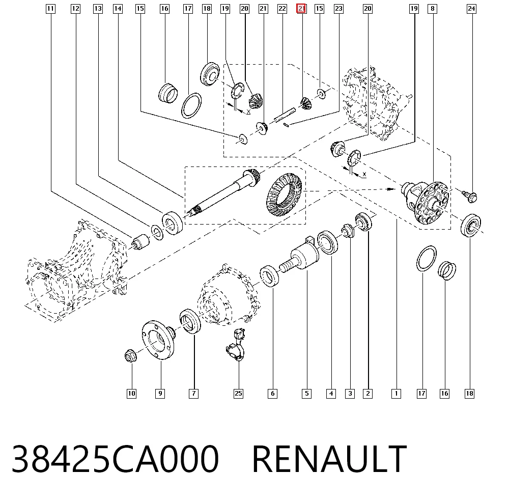 38425CA000 Renault (RVI)