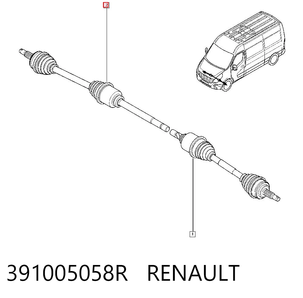 391005058R Renault (RVI)