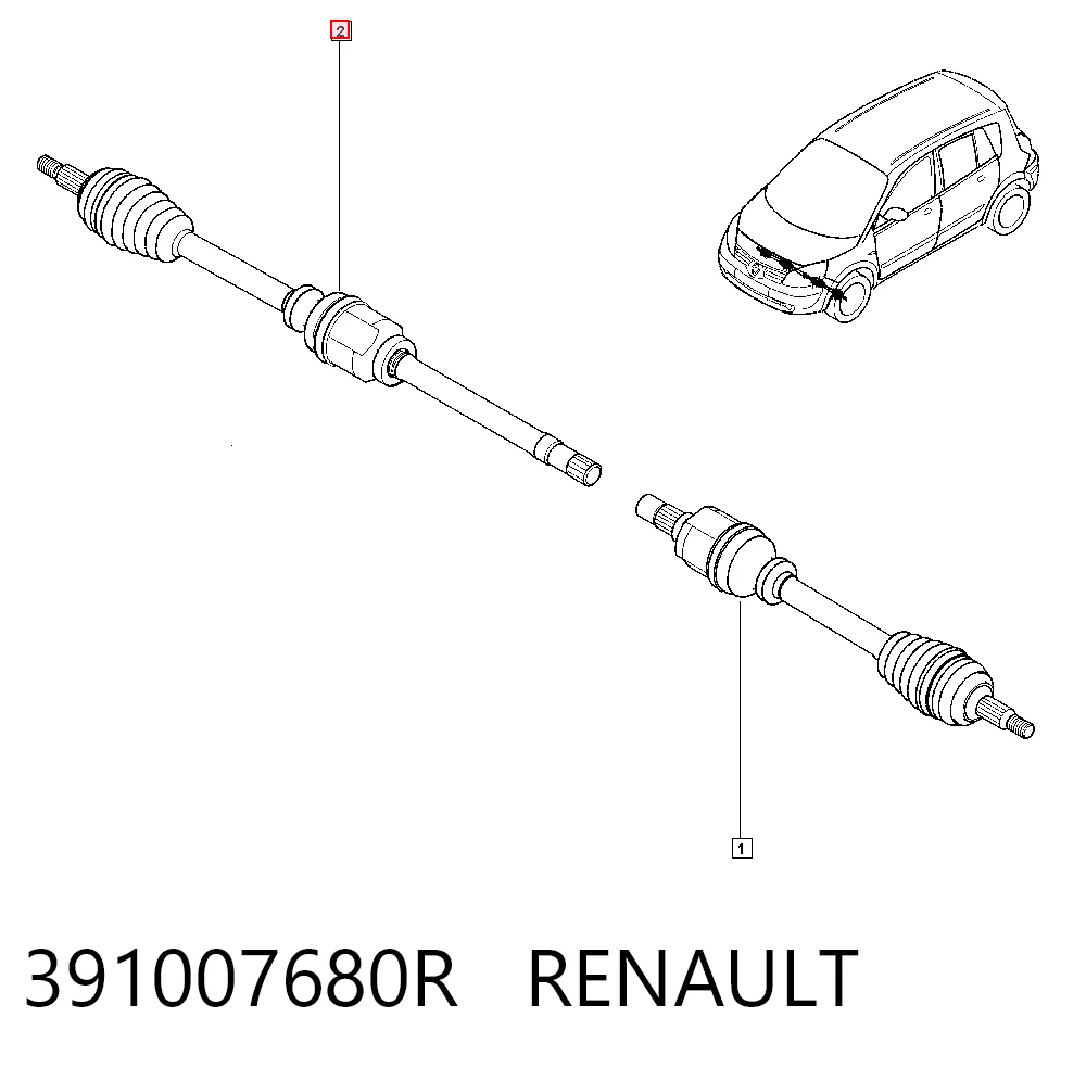391007680R Renault (RVI)