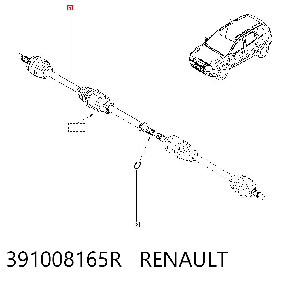 391008165R Renault (RVI)