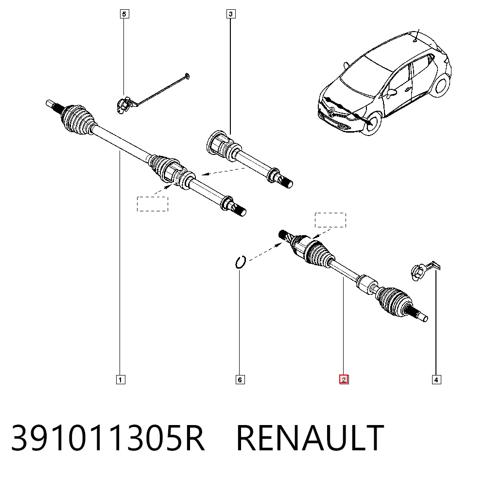 391011305R Renault (RVI)