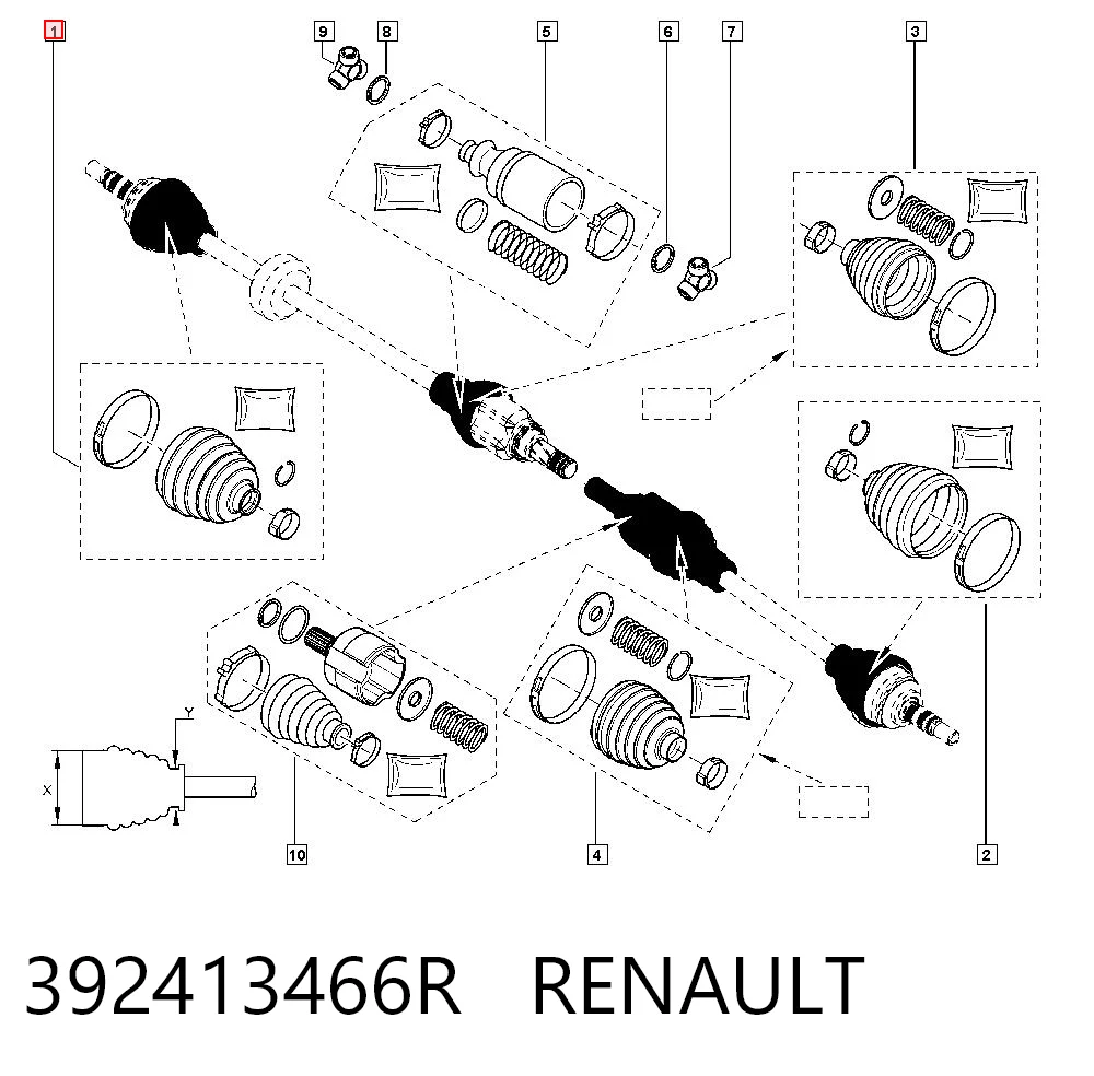 392413466R Renault (RVI)