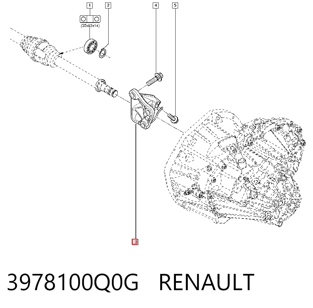 3978100Q0G Renault (RVI)