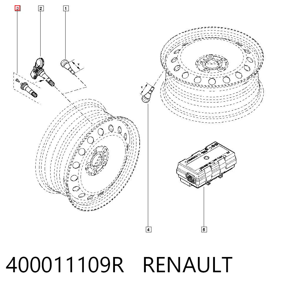 400011109R Renault (RVI)