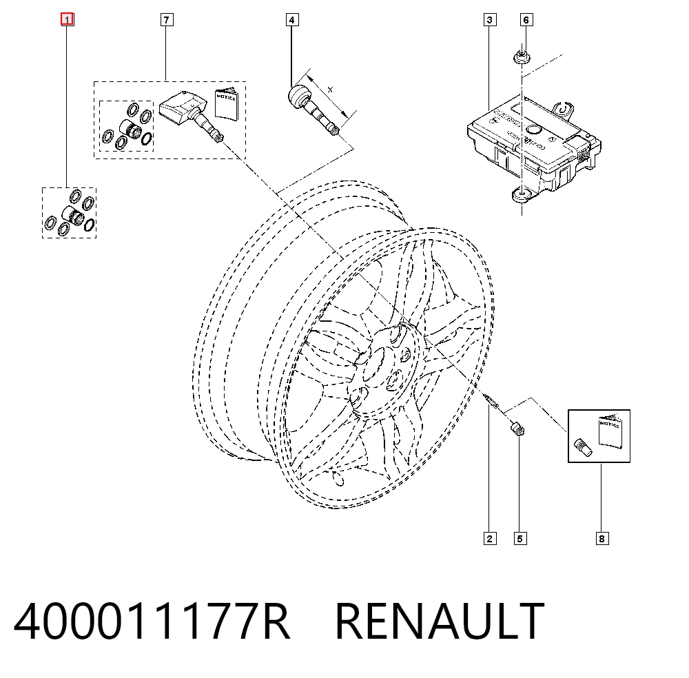 400011177R Renault (RVI)