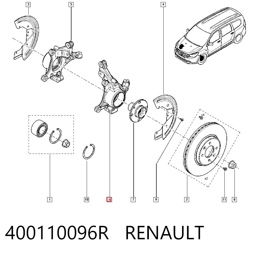 400110096R Renault (RVI)