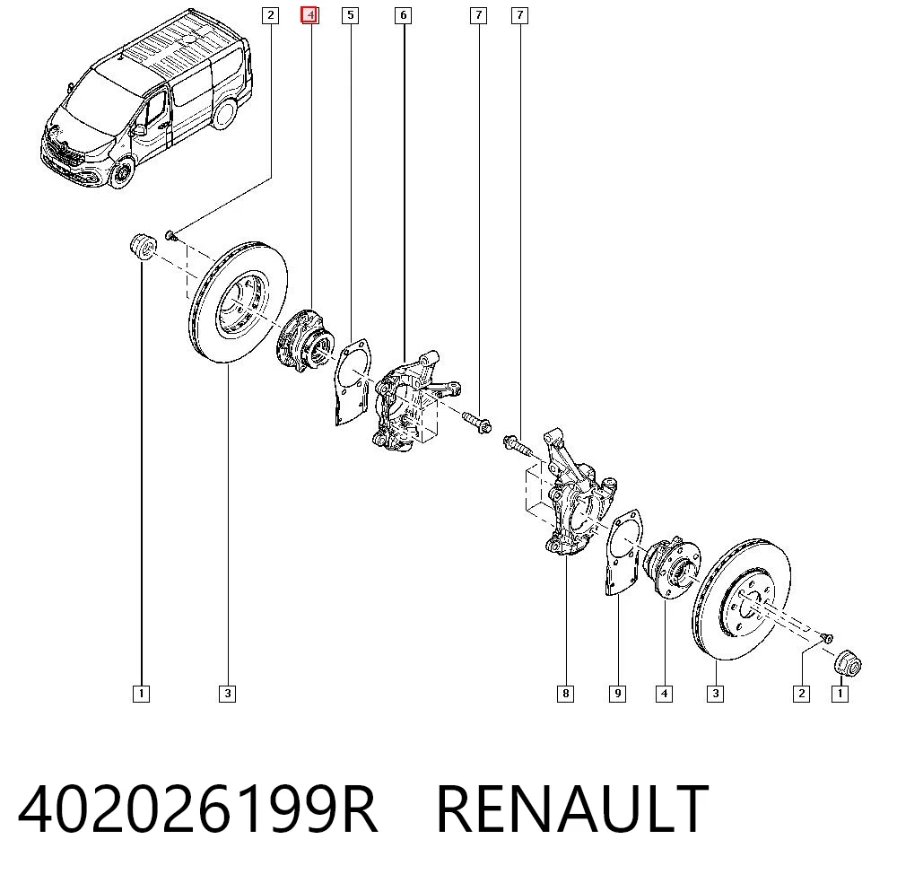 402026199R Renault (RVI)