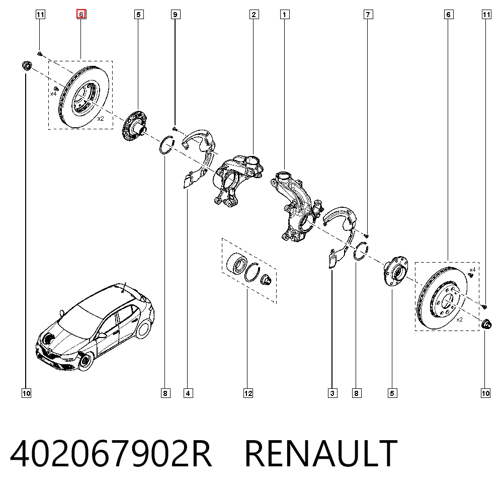 402067902R Renault (RVI)