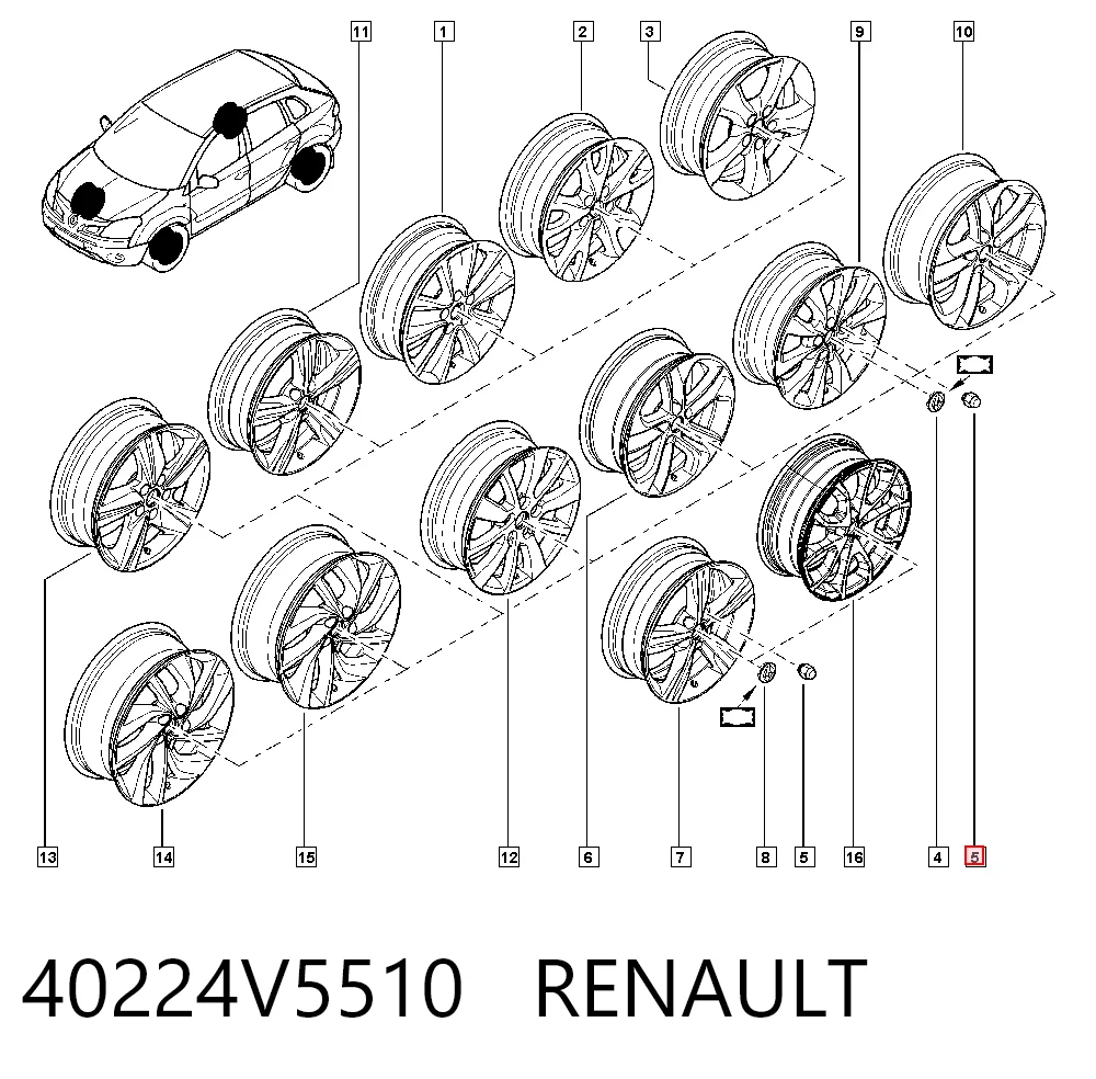 40224V5510 Renault (RVI)