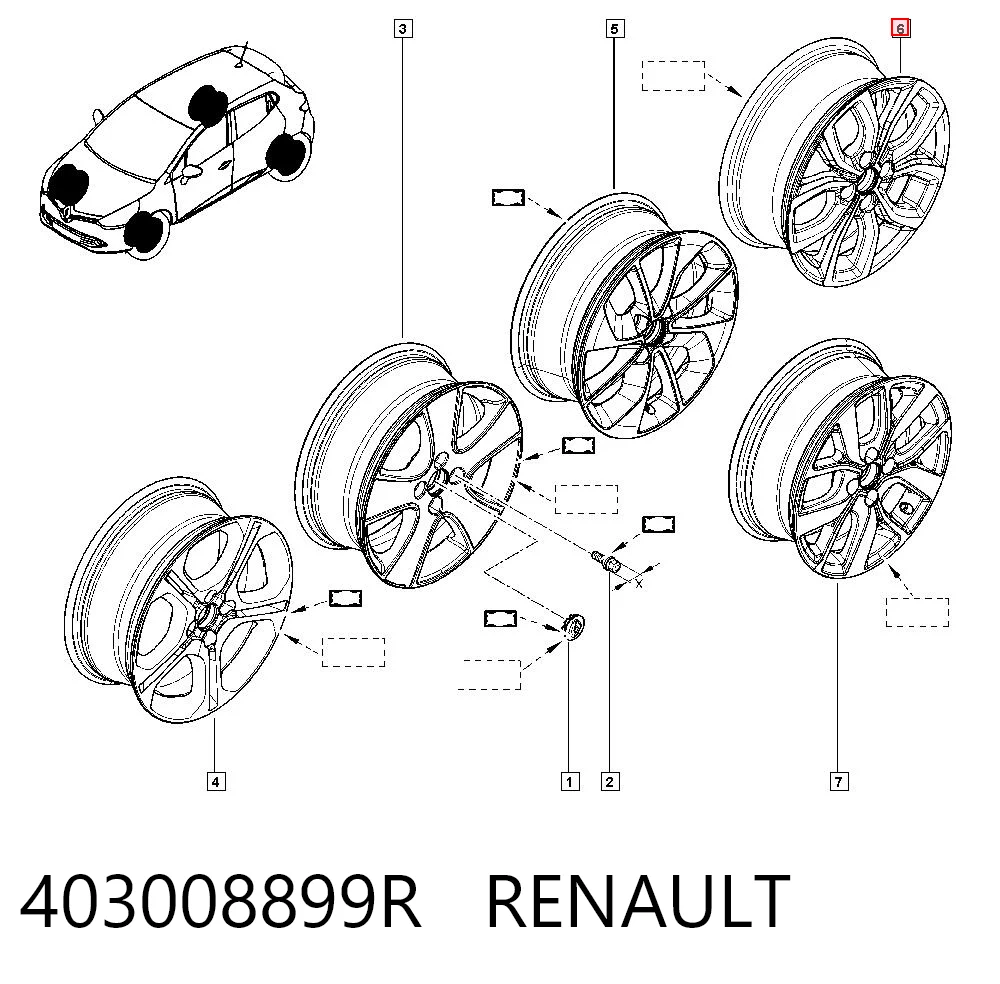 403008899R Renault (RVI)