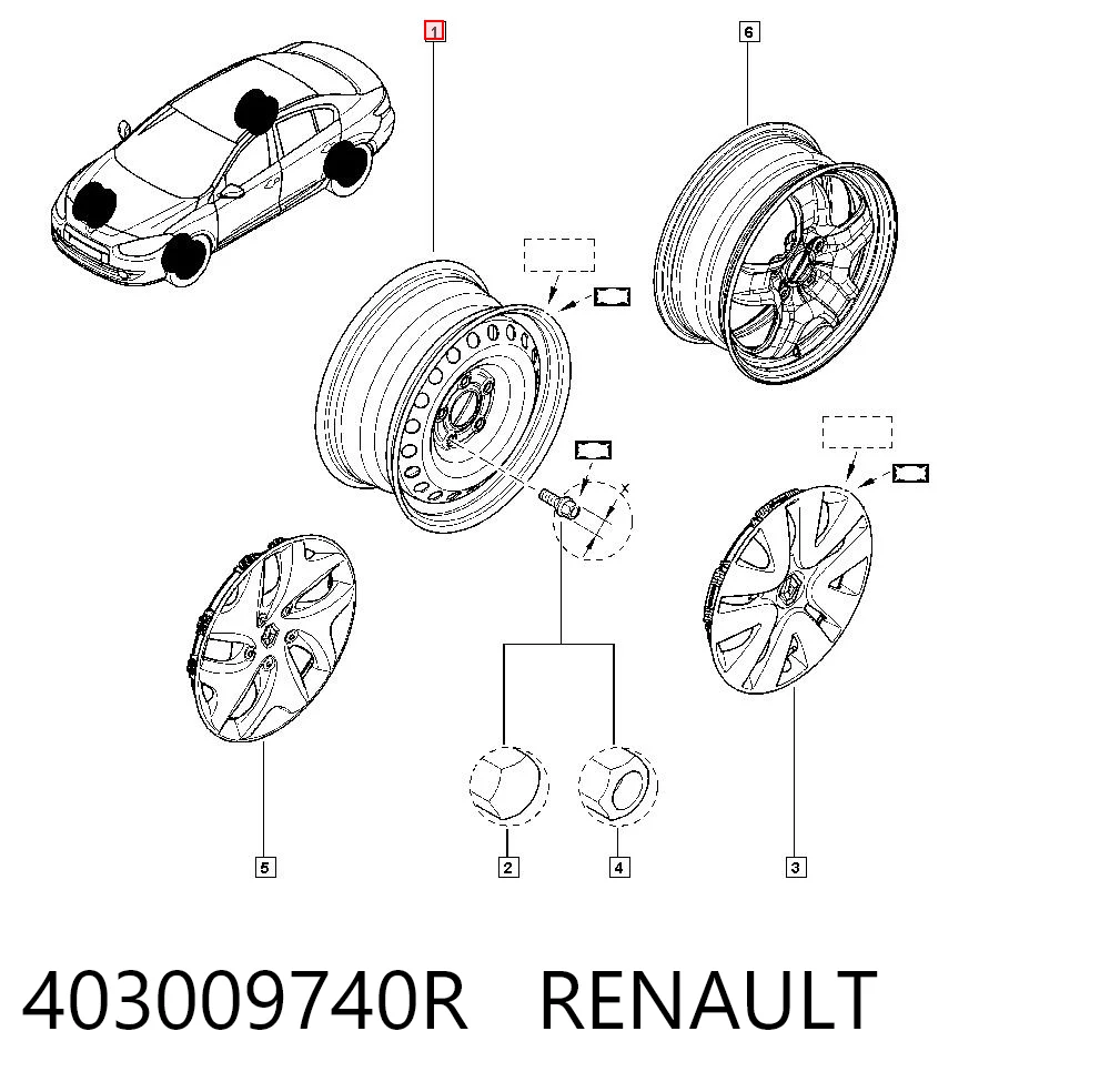 403009740R Renault (RVI)