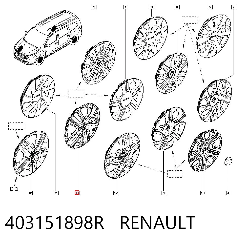 403151898R Renault (RVI)