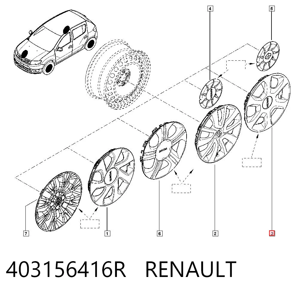 403156416R Renault (RVI)