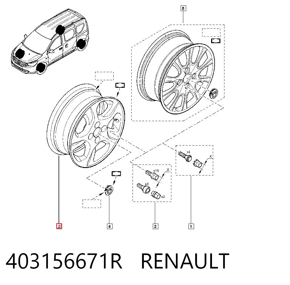 403156671R Renault (RVI)