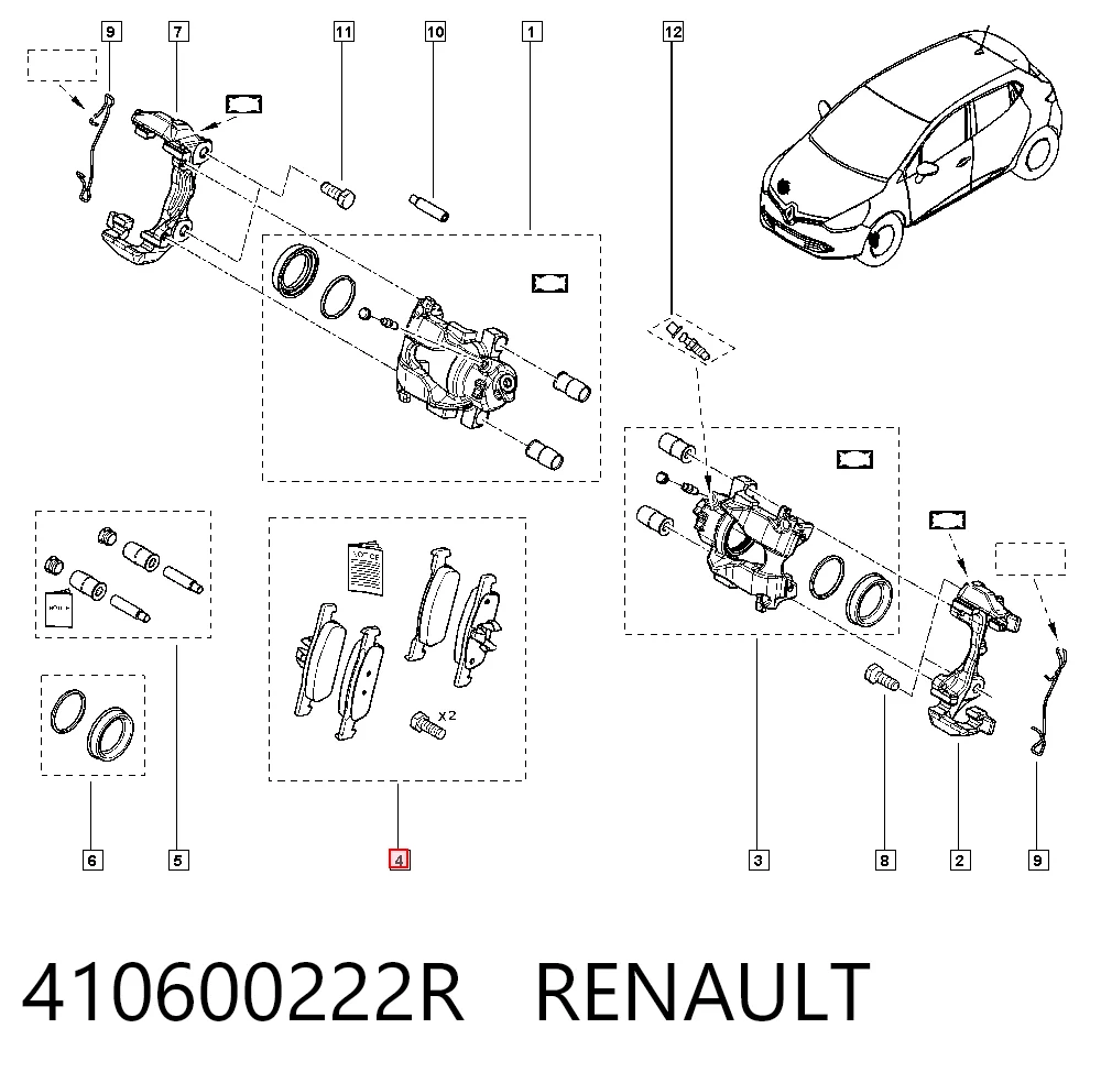 410600222R Renault (RVI)