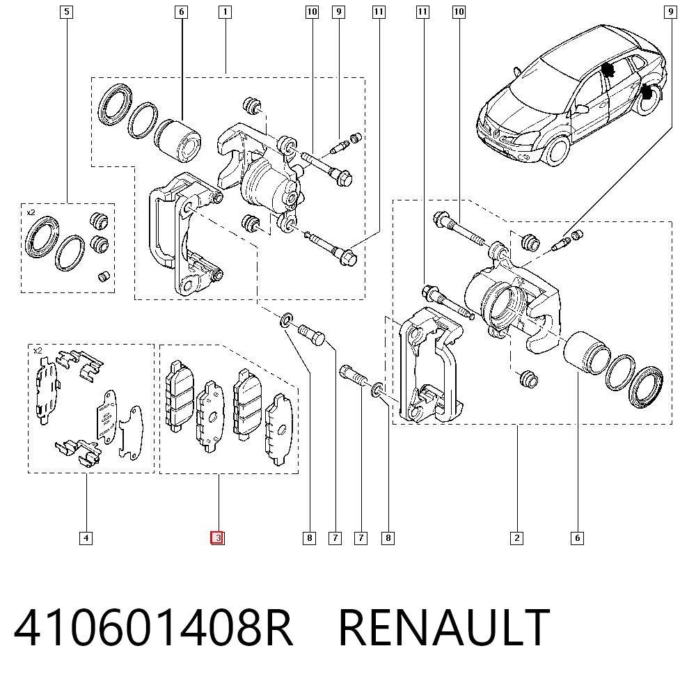 410601408R Renault (RVI)