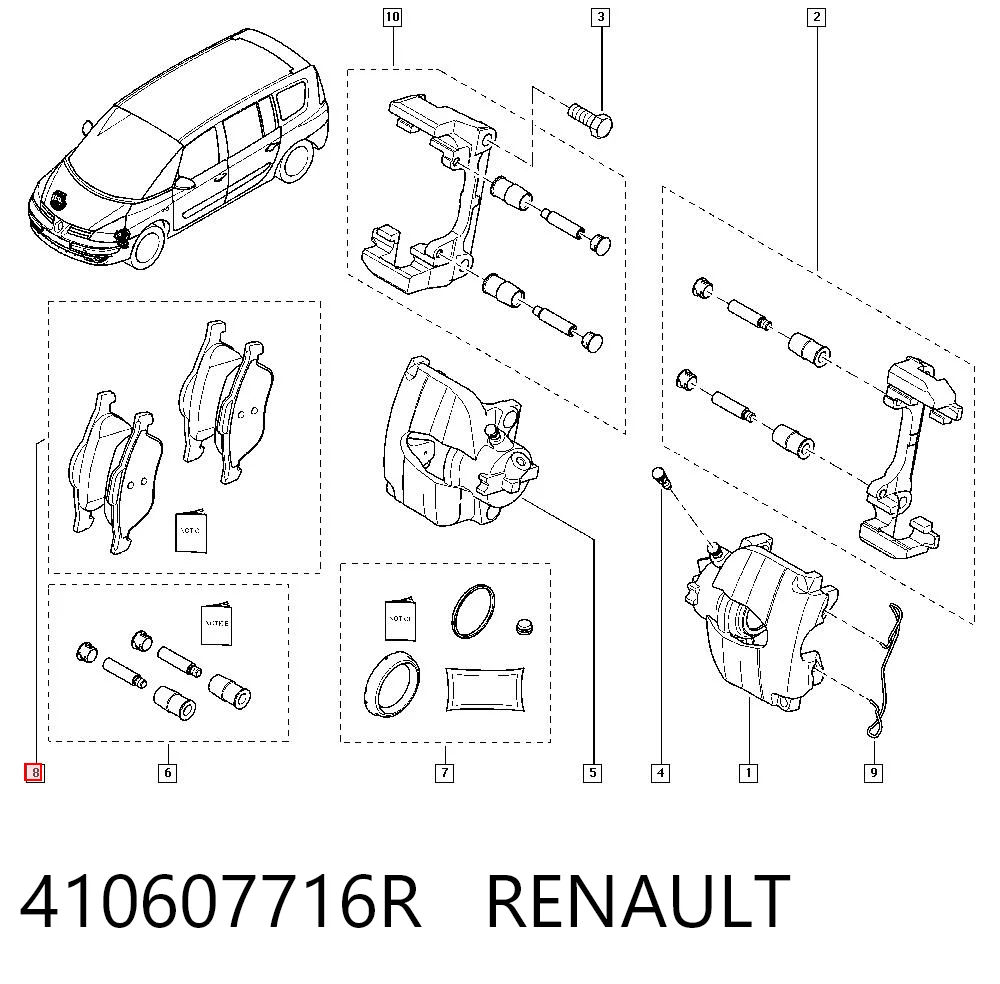 410607716R Renault (RVI)