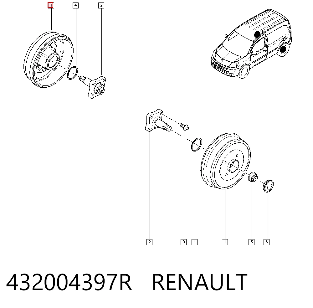 432004397R Renault (RVI)