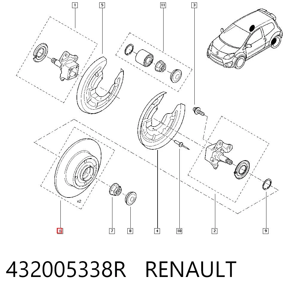 432005338R Renault (RVI)