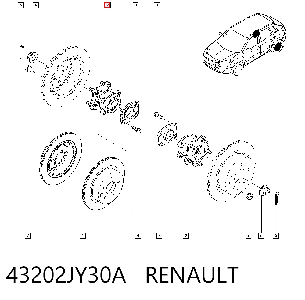 43202JY30A Renault (RVI)