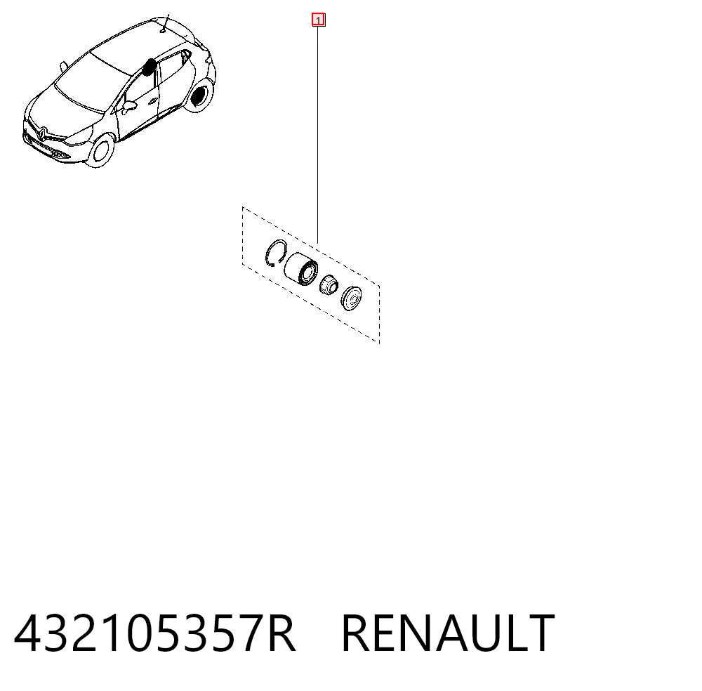 Rolamento de cubo traseiro Dacia Logan II L8_ ao melhor preço