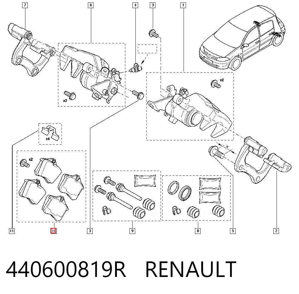 440600819R Renault (RVI)