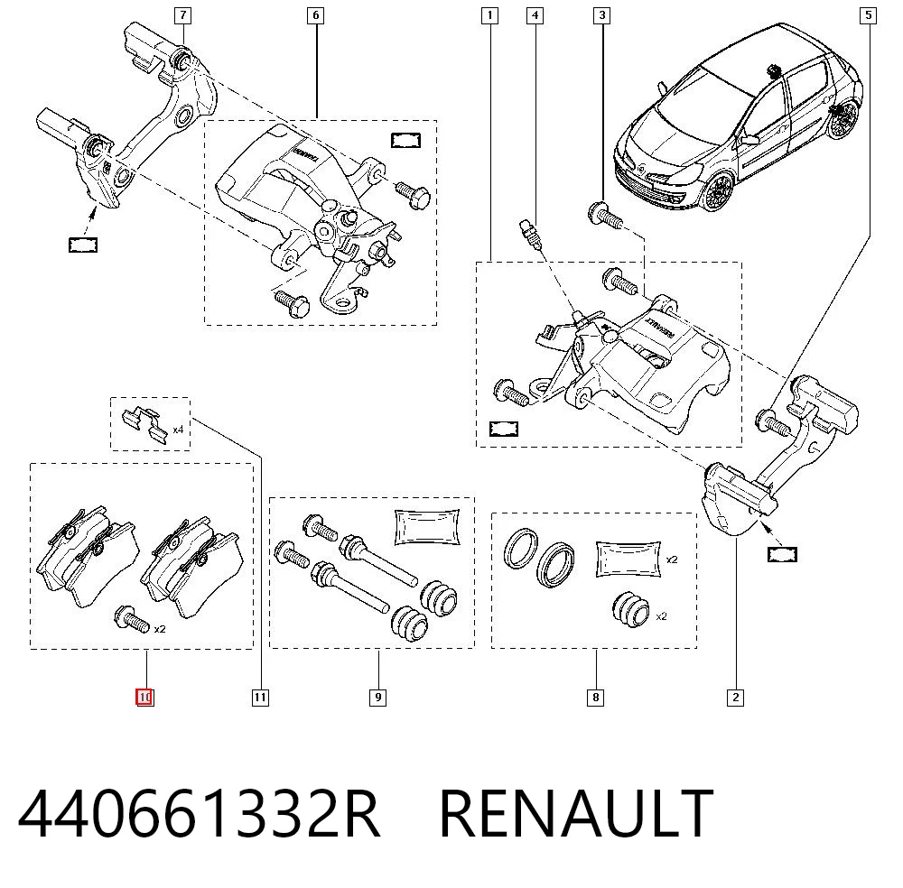 440661332R Renault (RVI)