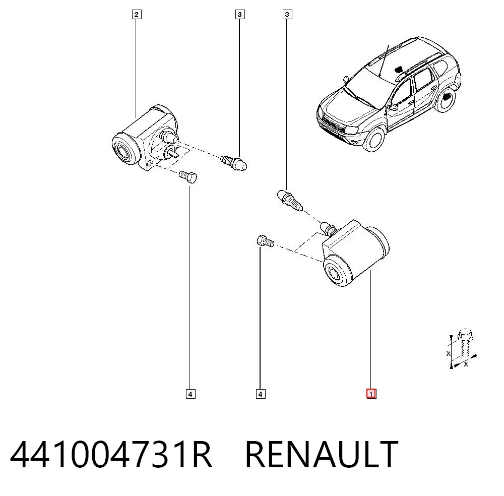 441004731R Renault (RVI)