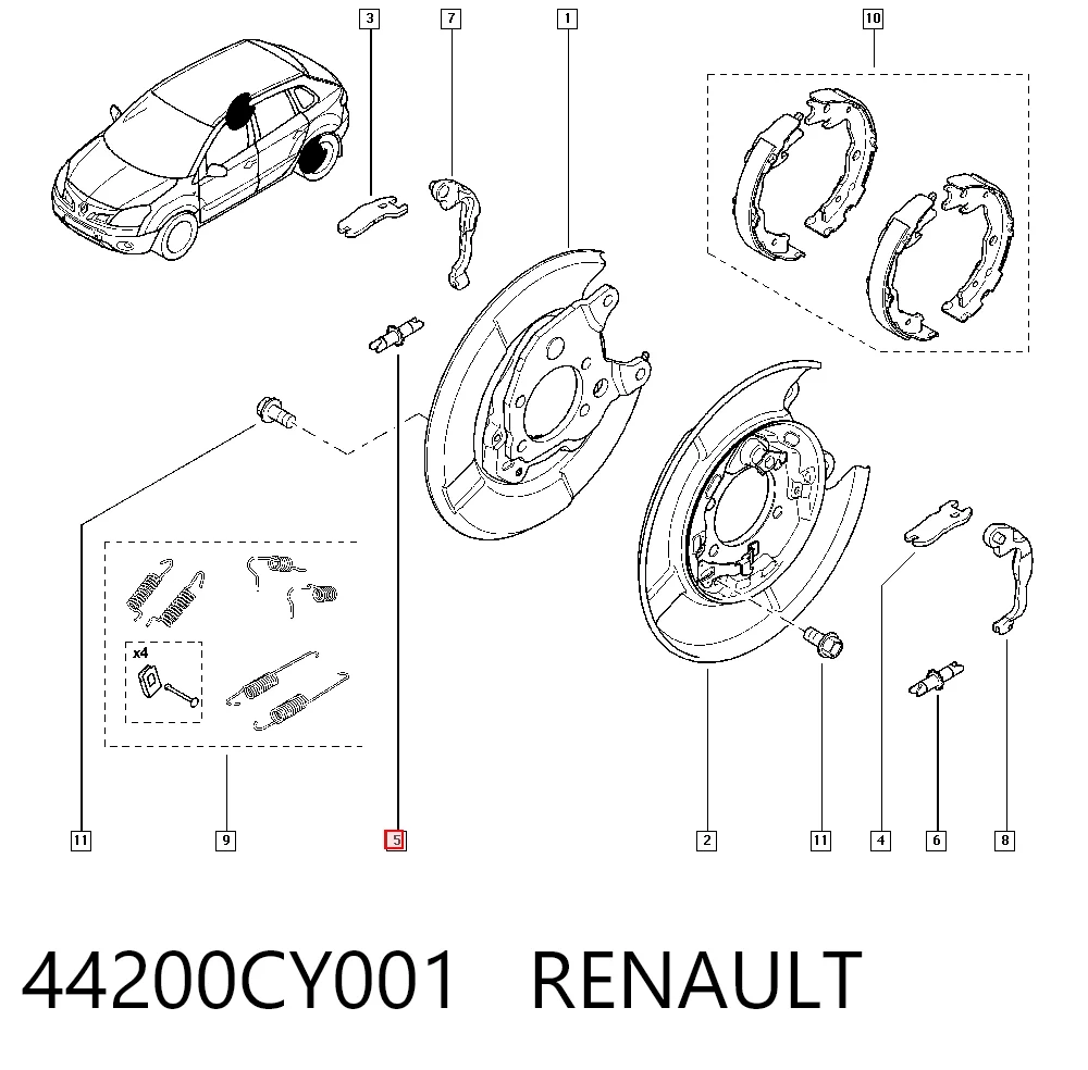 44200CY001 Renault (RVI)