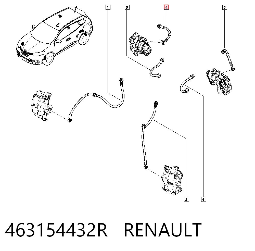 463154432R Renault (RVI)