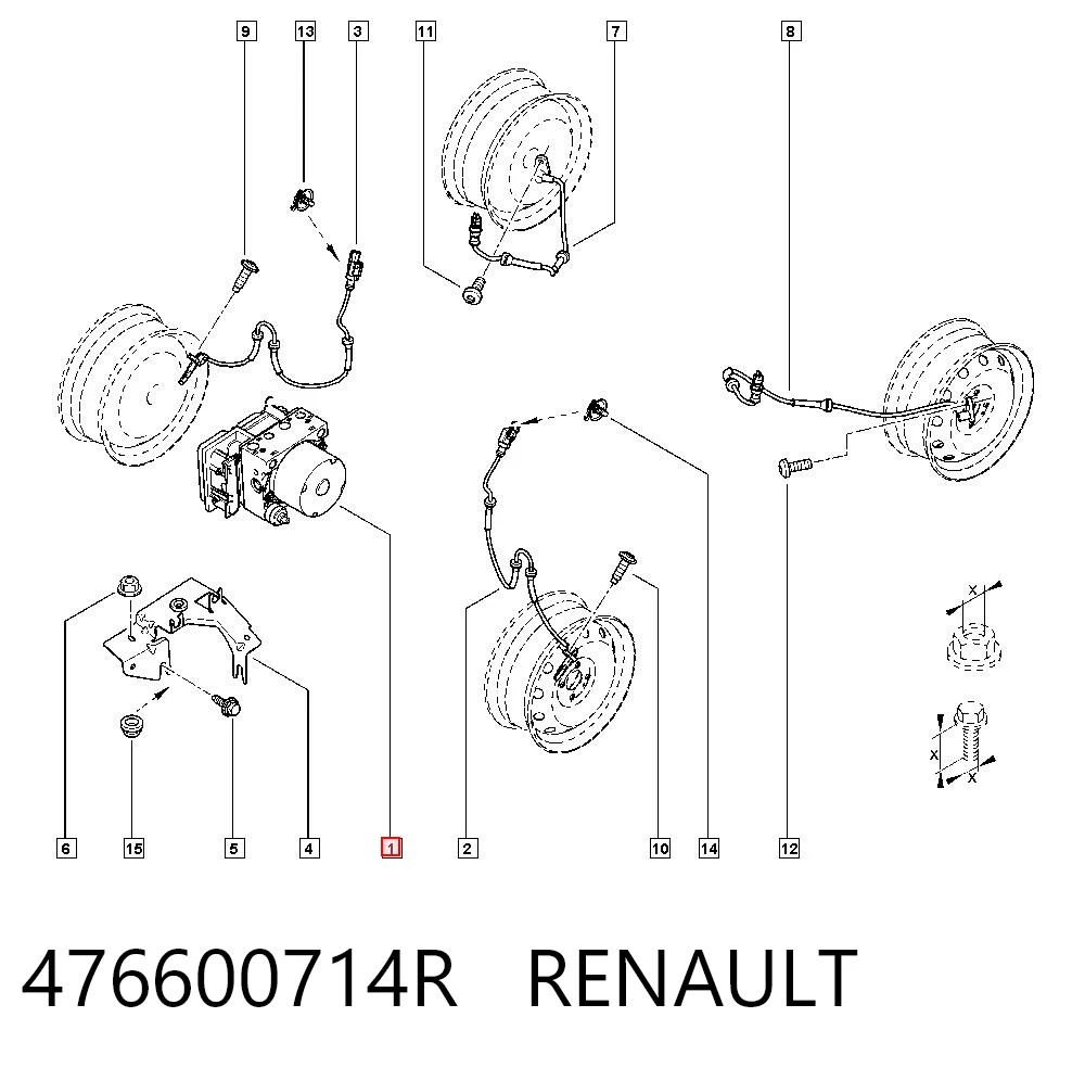 476600714R Renault (RVI)