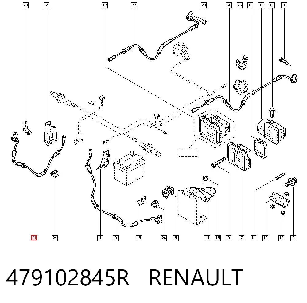 479102845R Renault (RVI)
